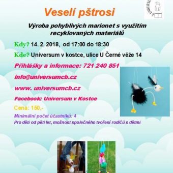 Tvořivá dílna – pohyblivé marionety