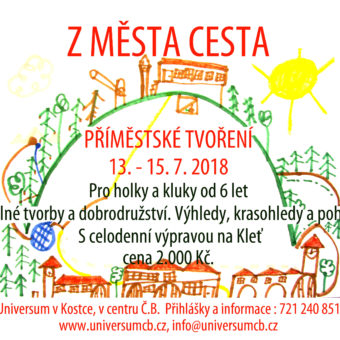 Tvořivý příměstský tábor Z města cesta