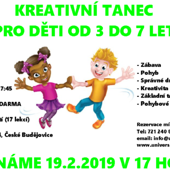 Kreativní tanec 2. pololetí