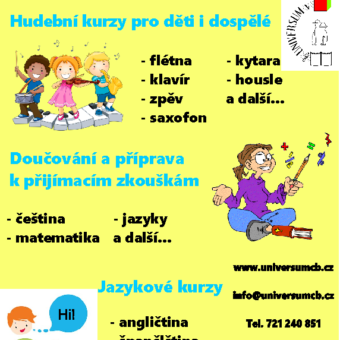 Kurzy ve 2. pololetí