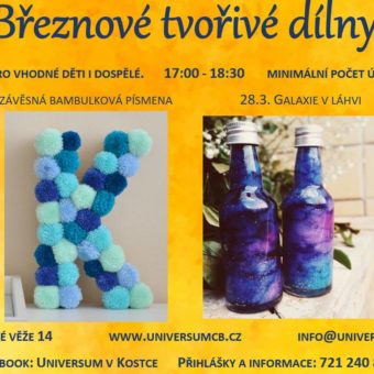 Březnové tvořivé dílny