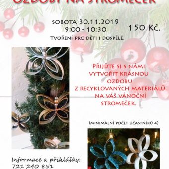 Sobotní tvořivá dílna