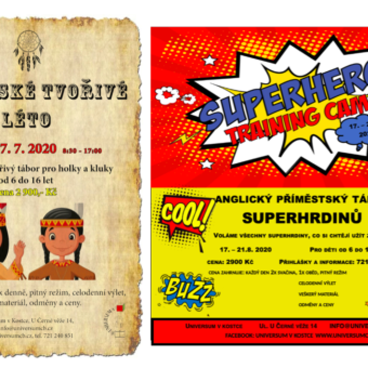Příměstské tábory 2020