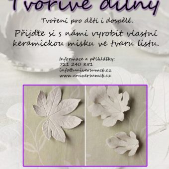 Červnové tvoření: miska ve tvaru listu